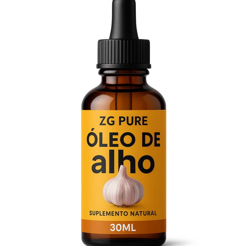 Óleo de Alho 30ml Fortalecedor Natural | Cabelos, Unhas, Fungos | Crescimento Capilar e Antifúngico