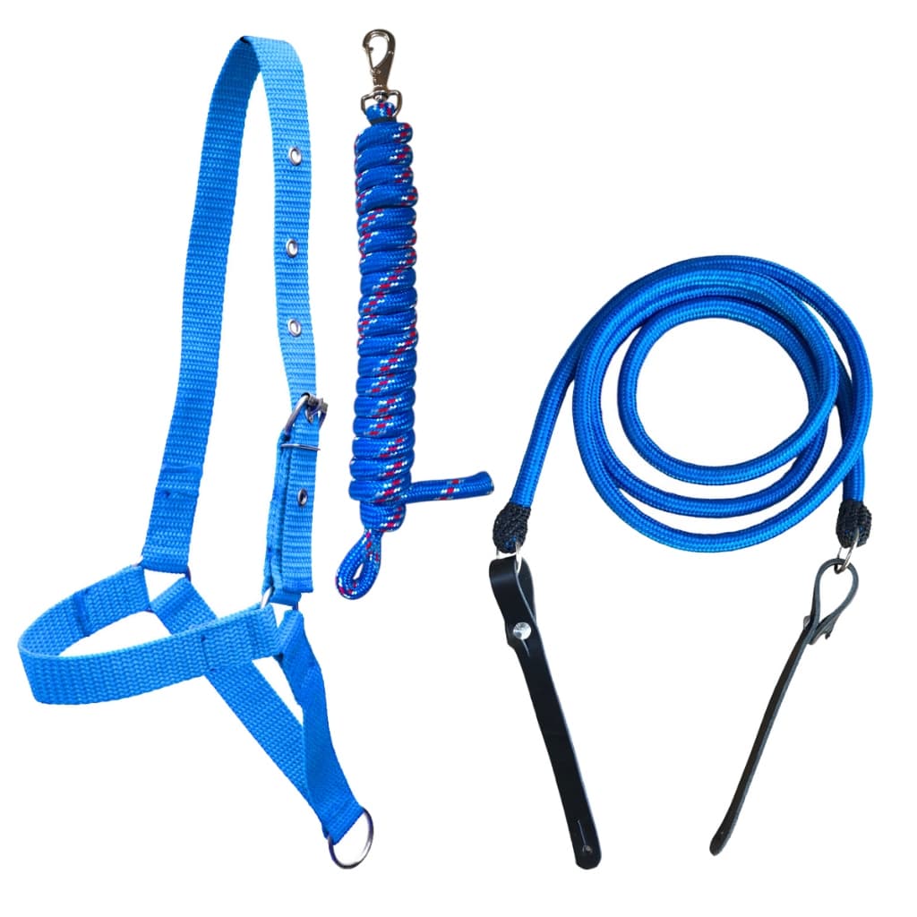 Kit Cabresto Com Cabo Guia E Rédea Para Boi Vaca Montaria Doma Oferta