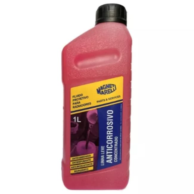 Aditivo fluído rosa Radiador Inorgânico Concentrado 1 litro Magnetti Marelli