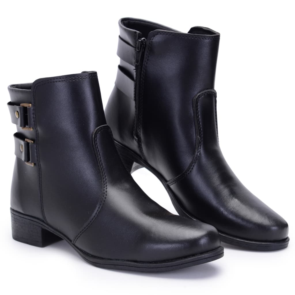 Bota Feminina Coturno Feminino Sola Tratorada Feminina Direto da Fabrica 6213