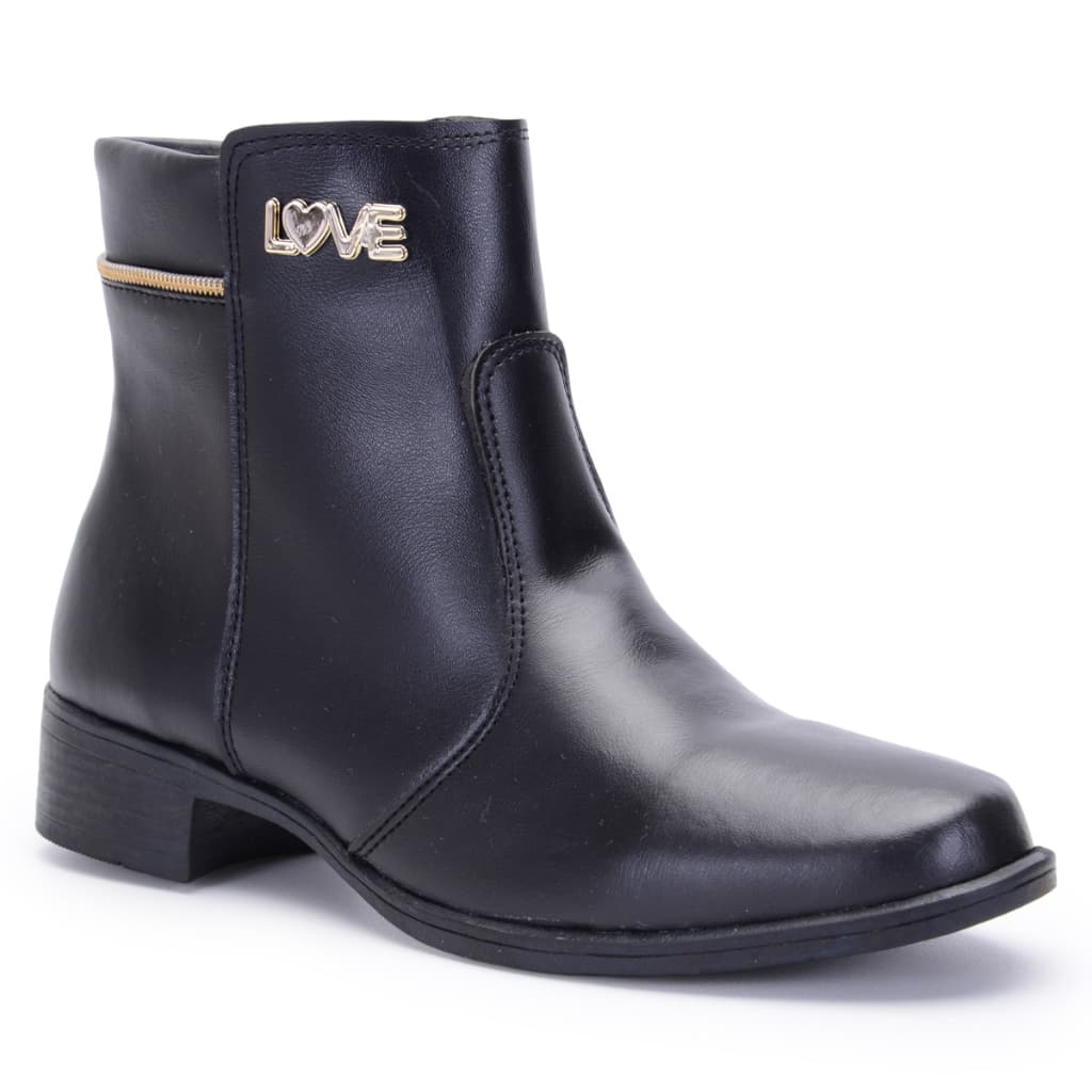 Bota Feminina Coturno Feminino Sola Tratorada Feminina Direto da Fabrica 6211