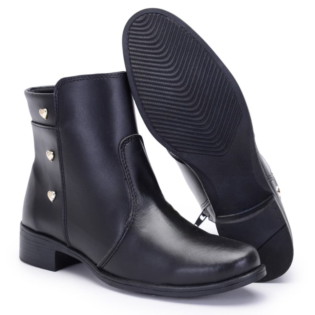 Bota Feminina Coturno Feminino Sola Tratorada Feminina Direto da Fabrica 6212