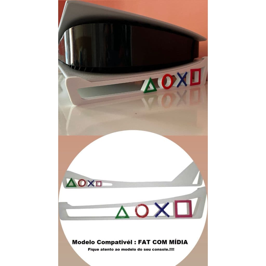 Suporte Apoio Horizontal PlayStation 5 -  PS5 FAT  (Com Leitor de Mídia Física) - Promoção