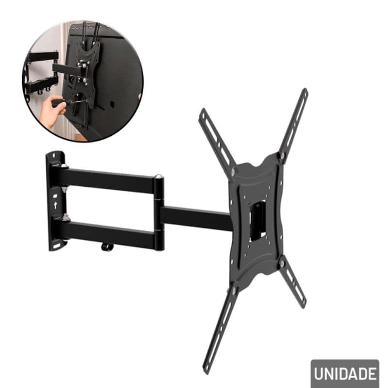 Suporte Para TV Até 55" Articulado e Inclinável