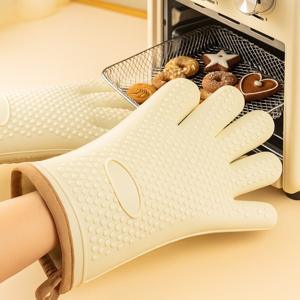Luva Termica Cozinha Silicone Luvas Térmicas Pegador Térmico Protetora Multiuso Forno Fogão Casa