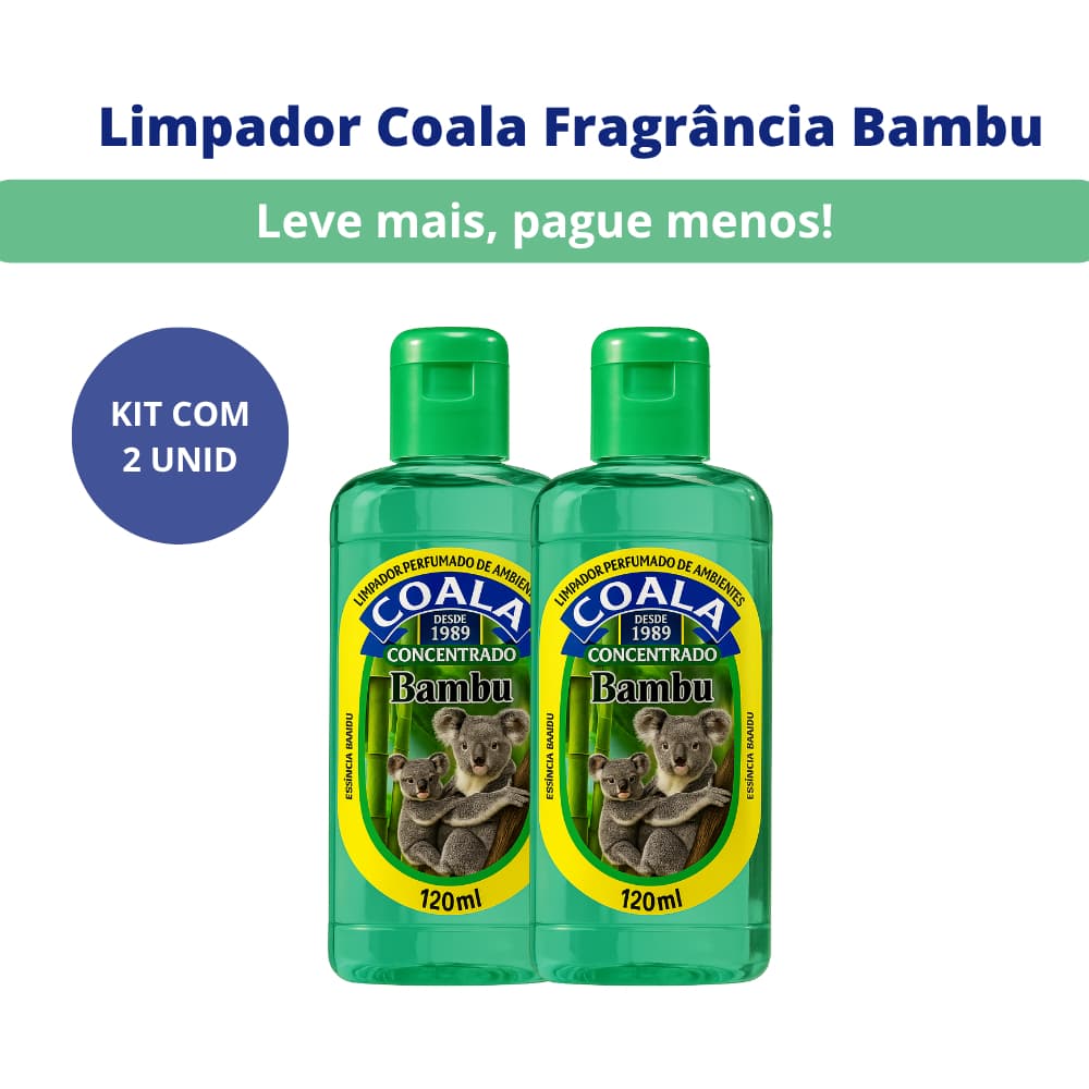 Limpador Perfumado de Ambientes Bambu 120 ml 2 Unidades
