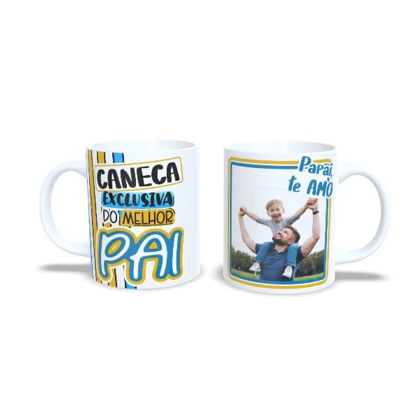 Caneca Dia dos Pais Personalizada Para Presente