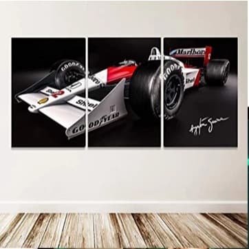 Quadro Decorativo Carro preto Sala Quarto