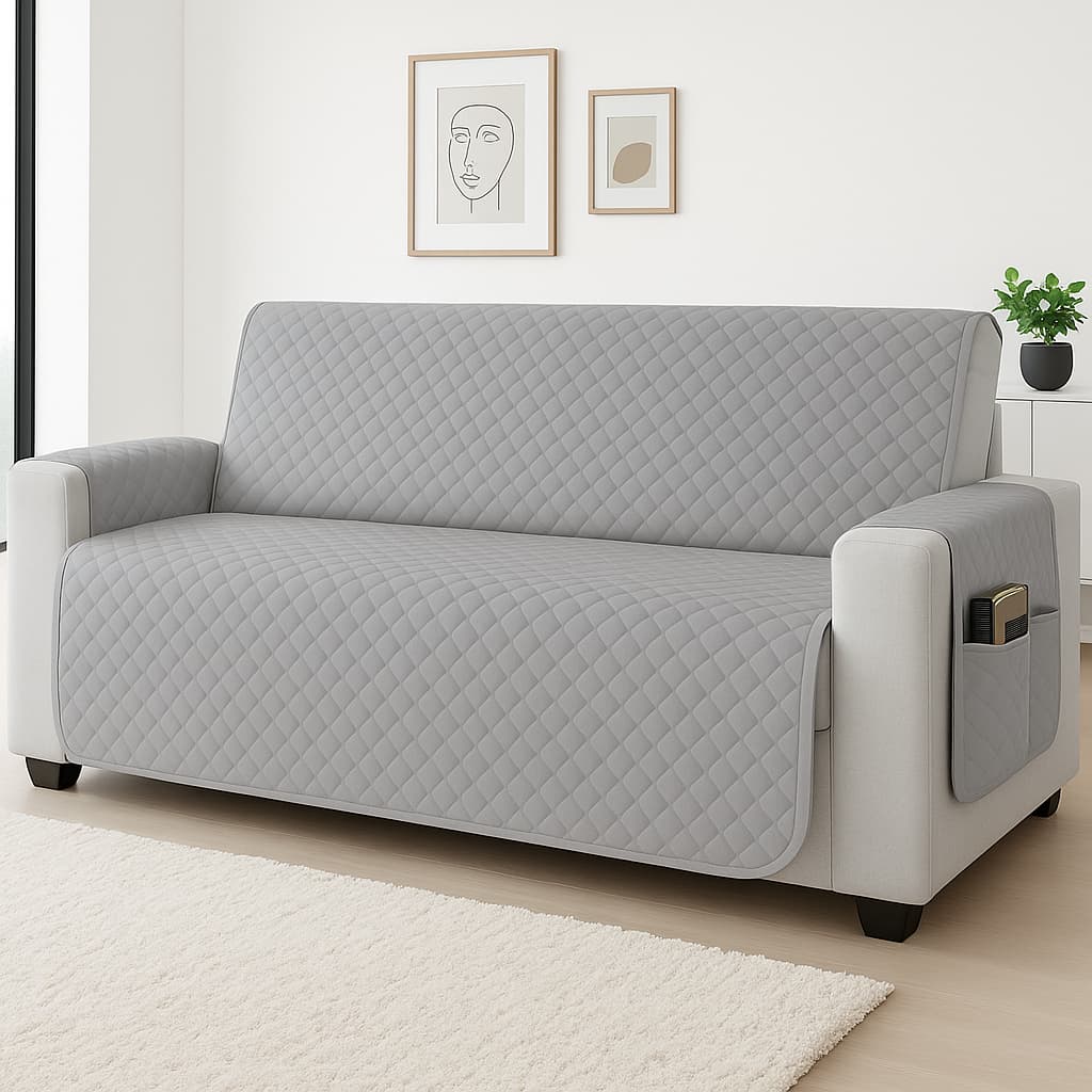 Protetor Sofá Classic 2 Lugares Padrão Matelado Face Única Cores