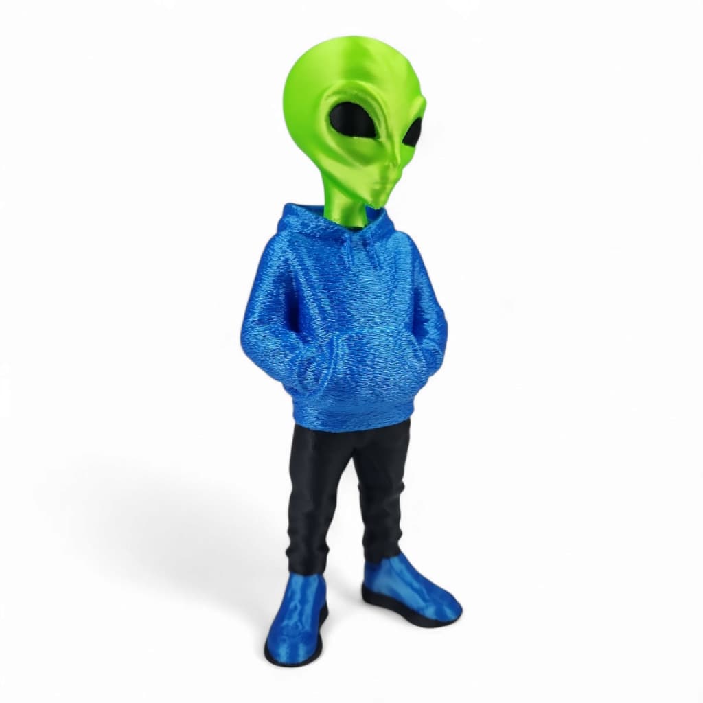 Et Alienígena Extraterrestre Alien 18cm Decoração Descolado