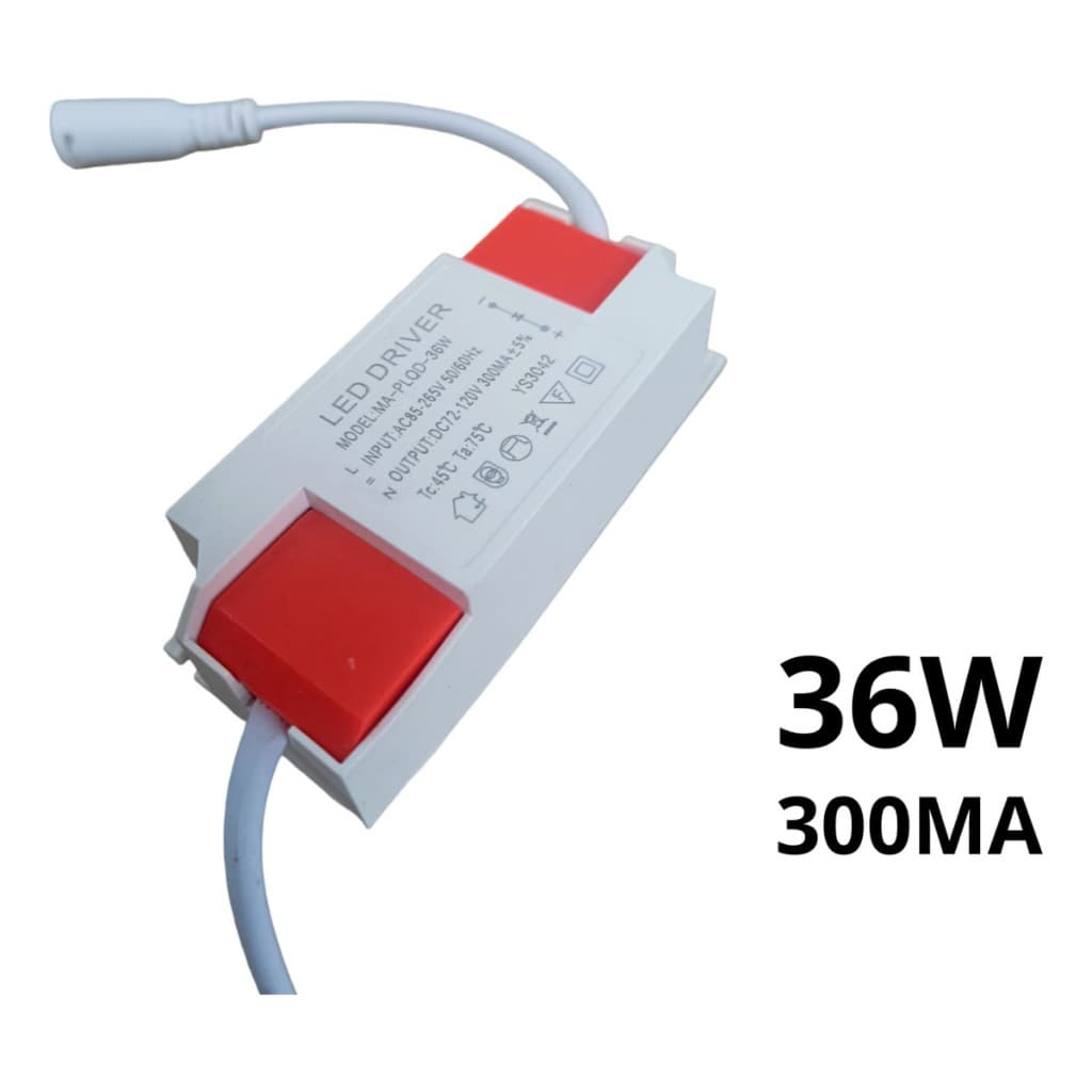 Reator Driver Para Plafon Paflon Led 36w Fonte Bivolt