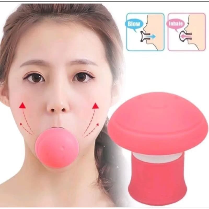 1 Exercitador Facial Massageador Harmonização facial, modelagem de Mandíbula e redução de rugas papadas e fonoaudiologia