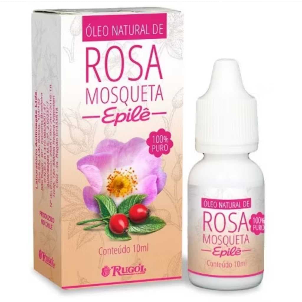 Epilê - Óleo 100% Puro de Rosa Mosqueta 10ml Rugol