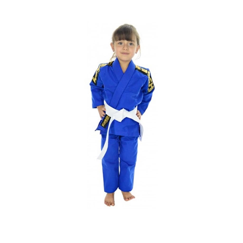 Kimono Judo/Jiu Jitsu Infantil Reforçado Kyoshi C/ Faixa Acompanha
