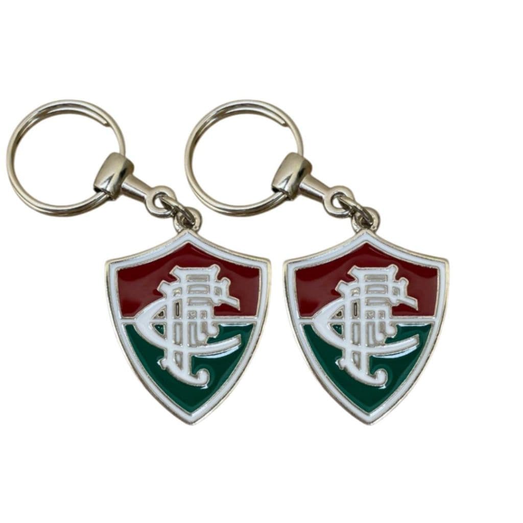 Chaveiro de Metal Fluminense Escudo Time Torcida Presente Lembrança