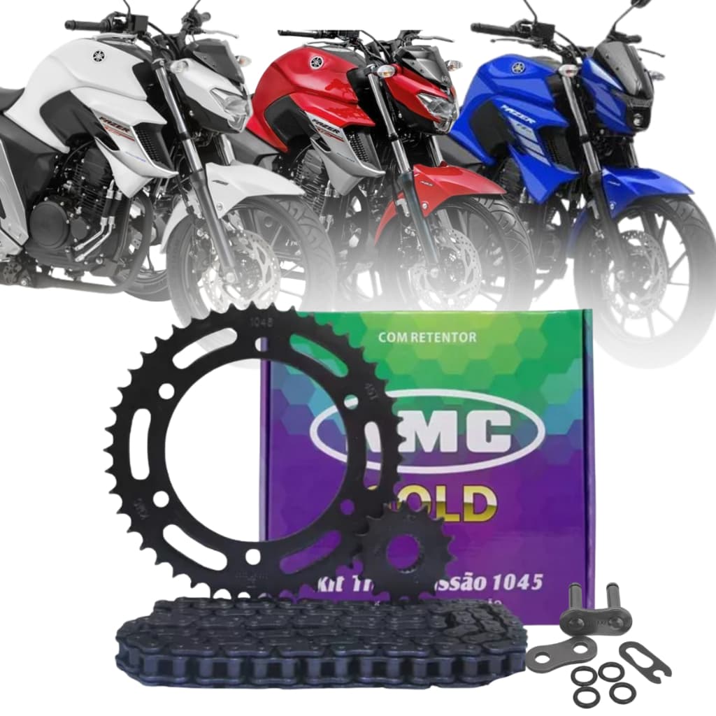 Kit relaçao fazer 250 com retentor 2018 2020 2021 2023 2024 2025 kmc gold