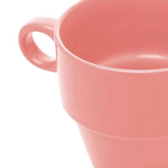 Xícara de chá Lyor 210ml Empilhável