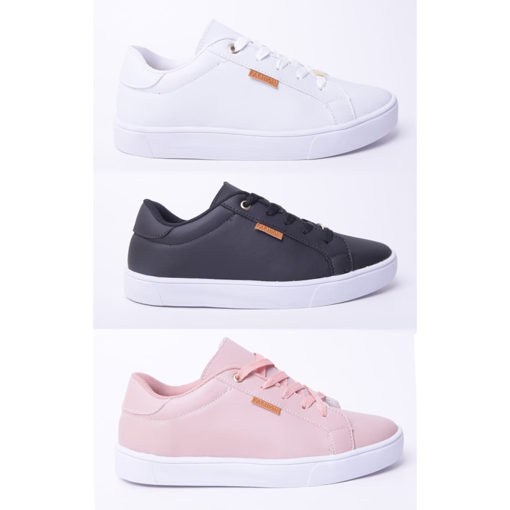 Kit 3 Pares Tenis Feminino Casual Original Confortavel Direto da Fabrica