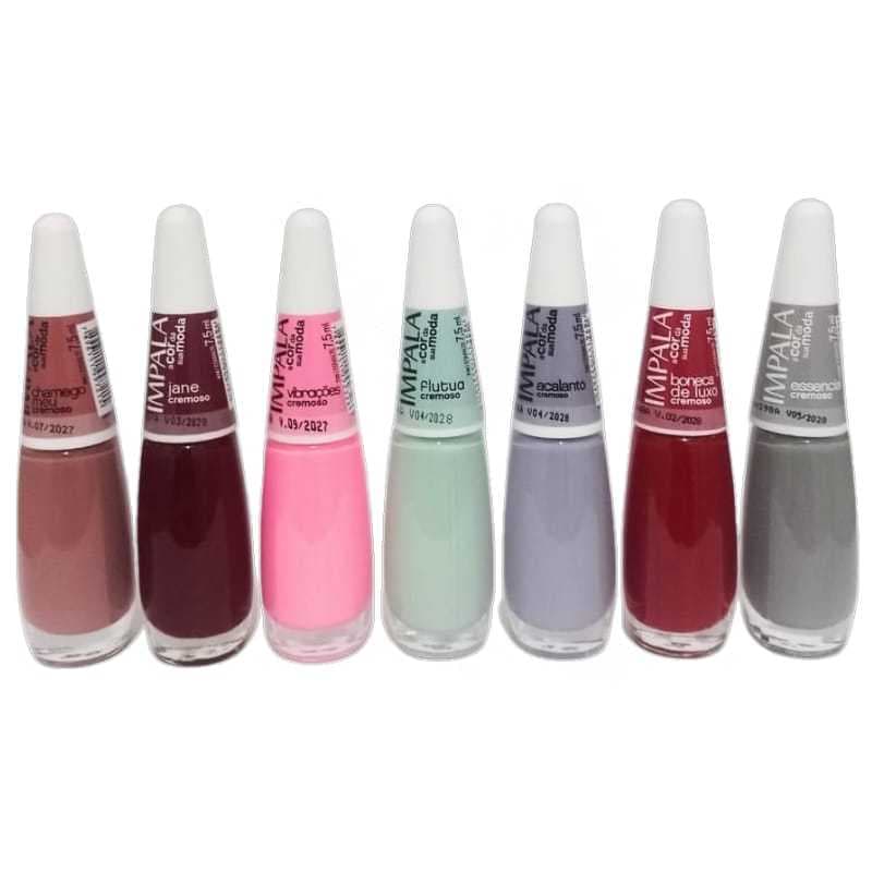 Esmaltes impala cremoso escolha suas cores favoritas promoção
