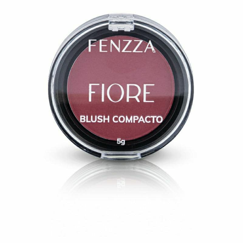 Blush compacto linha Fiore Fenzza Makeup