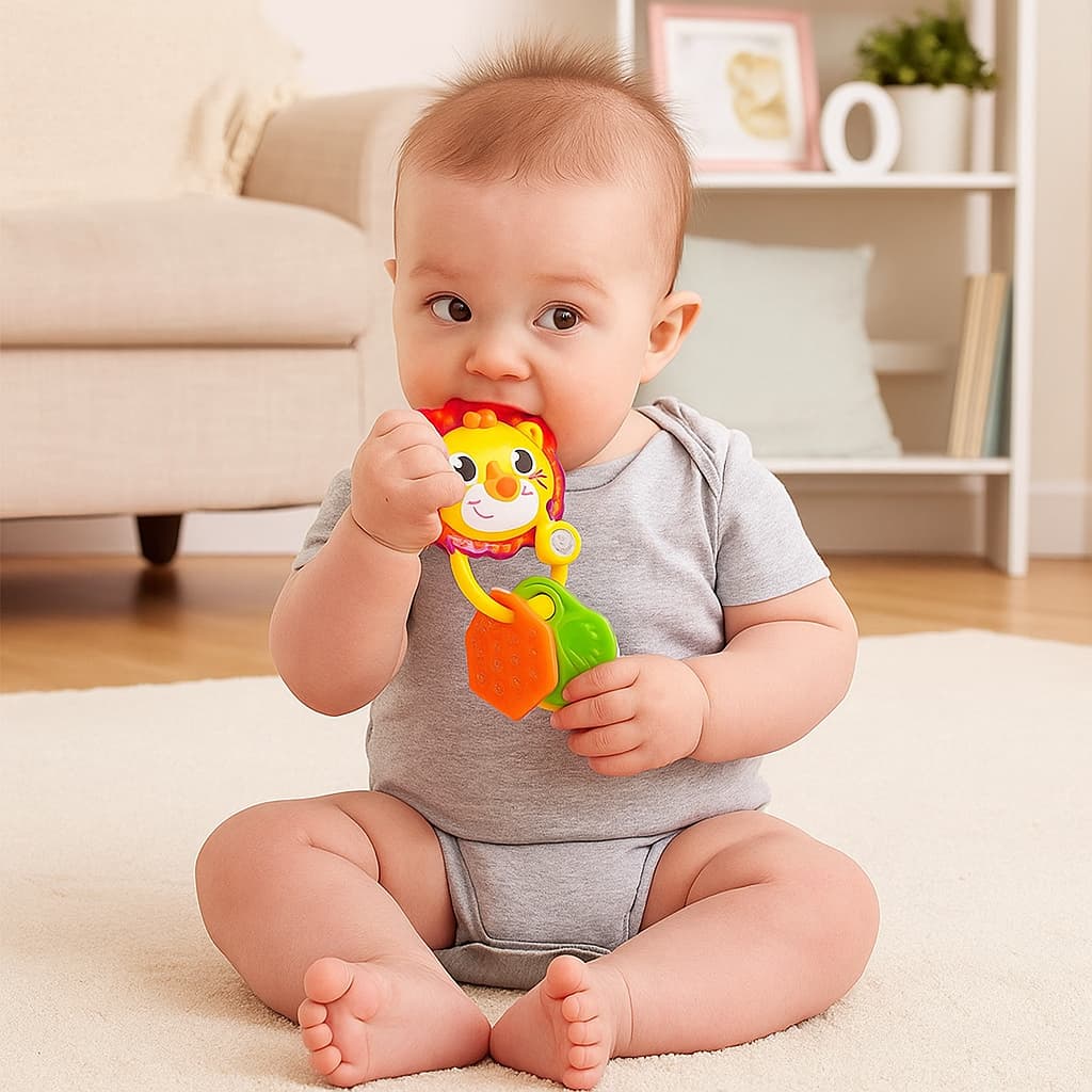 Mordedor infantil para bebê alivio coceira do dentinho - Zoop Toys
