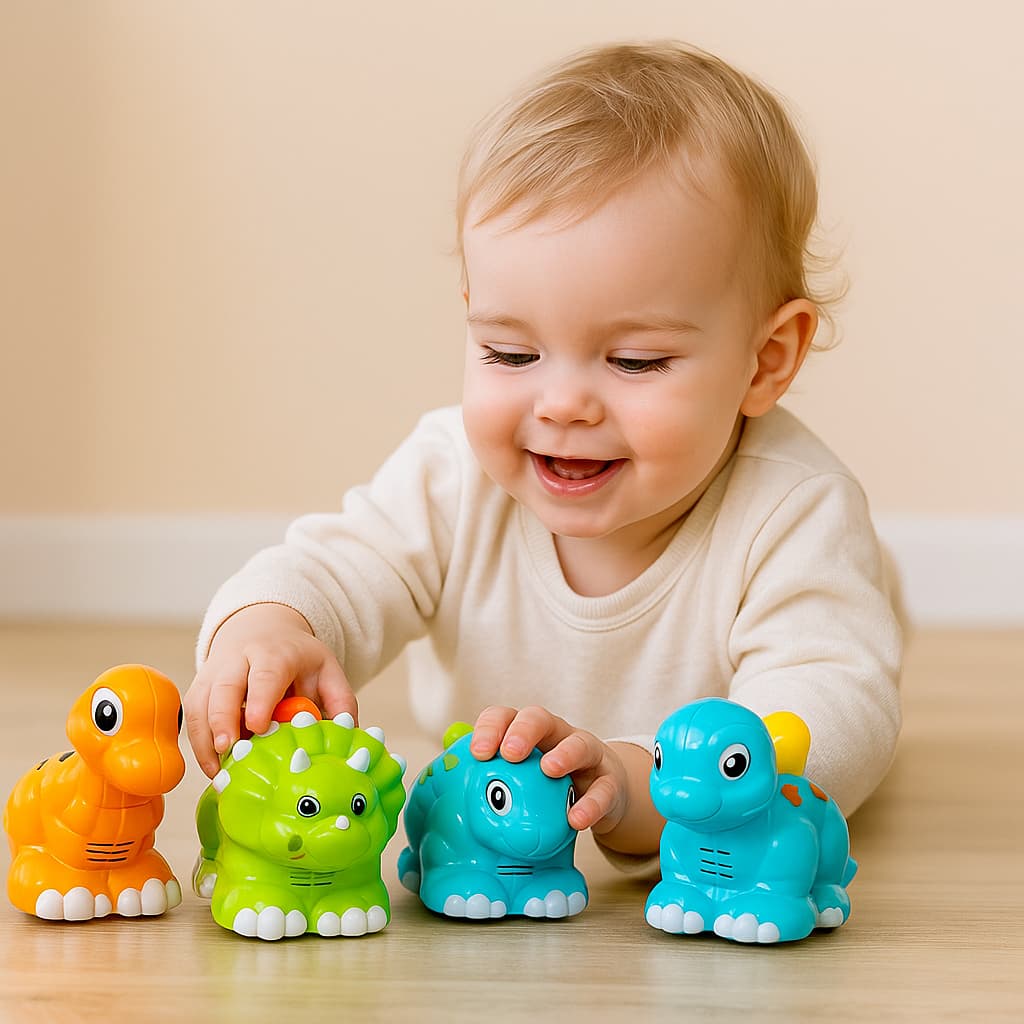Brinquedo Infantil Dino Corre Corre Com Som E Luzes - Zoop