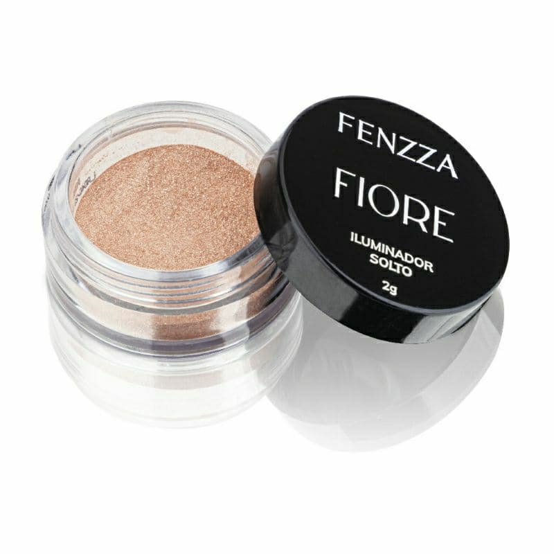 Iluminador Solto Fenzza – Linha Fiore  Brilho Radiante para realçar sua beleza natural