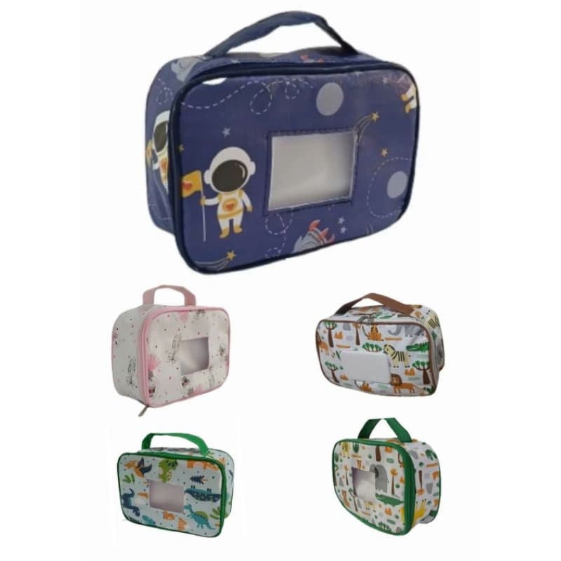 Porta Fralda e Lenço Umedecido/Necessaire