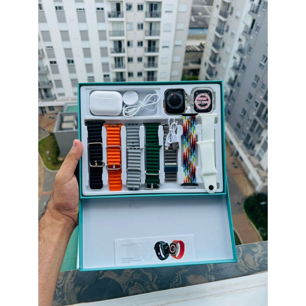 Y60 Smart Watch 8 in 1 com fone de ouvido melhor qualidade