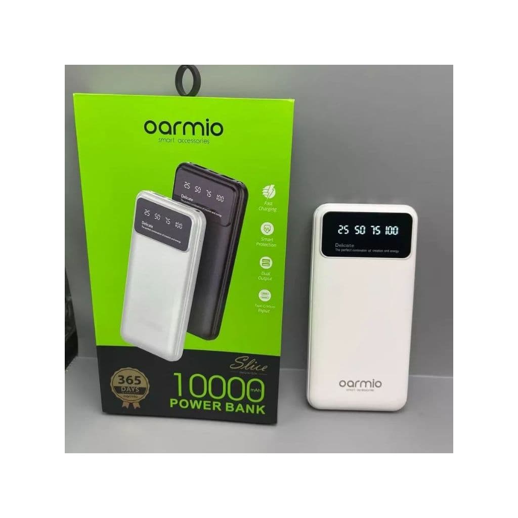 Oraimo Power Bank portatil com cabo 10000Mah melhor qualidad