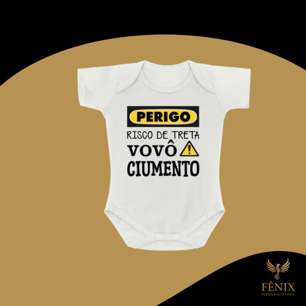 Body De Bebê Personalizado Frases Criativo Infantil Branco