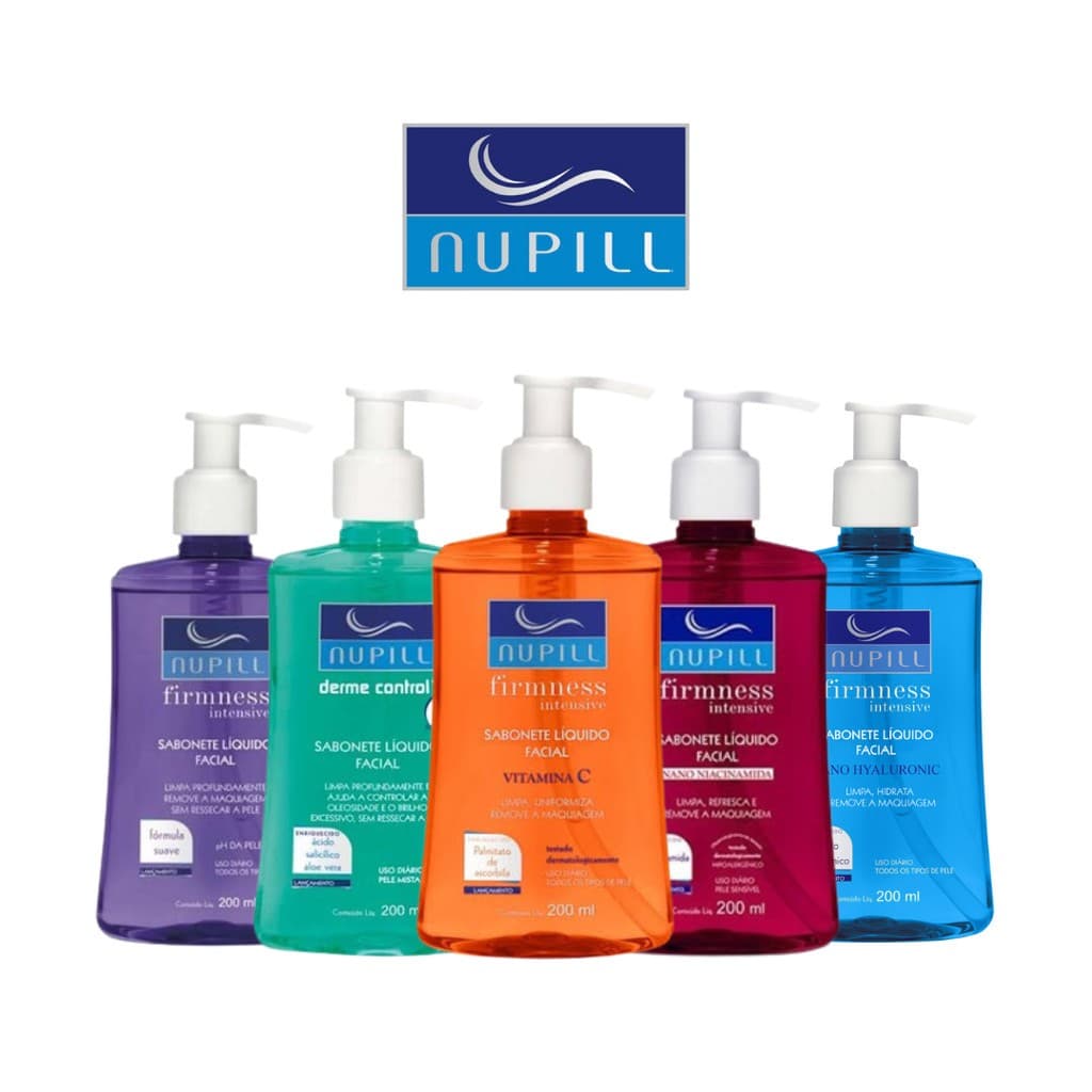 Nupill Sabonete Líquido Facial 200ml