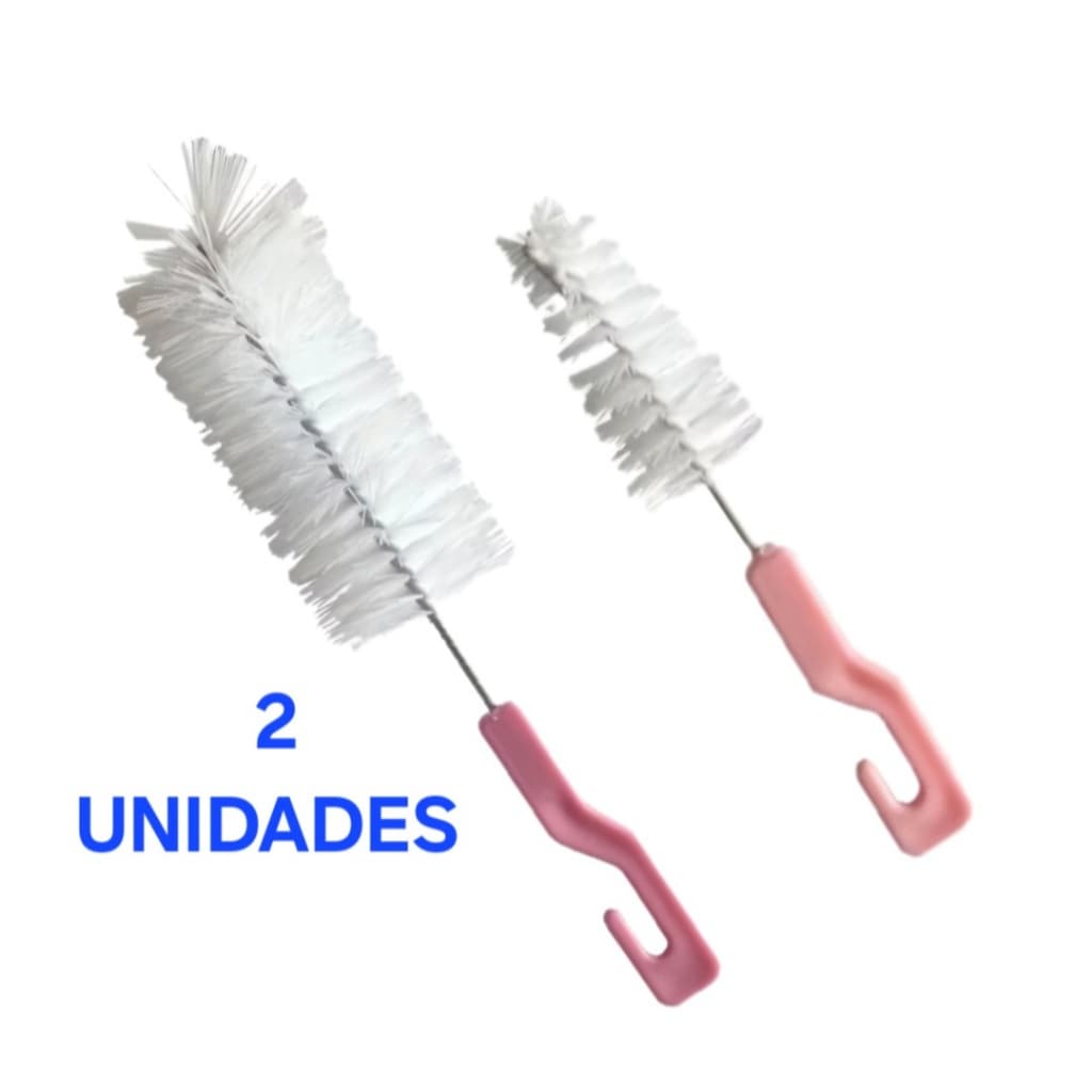 Escova Para Lavar Mamadeiras e Bicos Com 1, 2 ou 4 Escovas De Limpeza (2 MODELOS DIFERENTES)