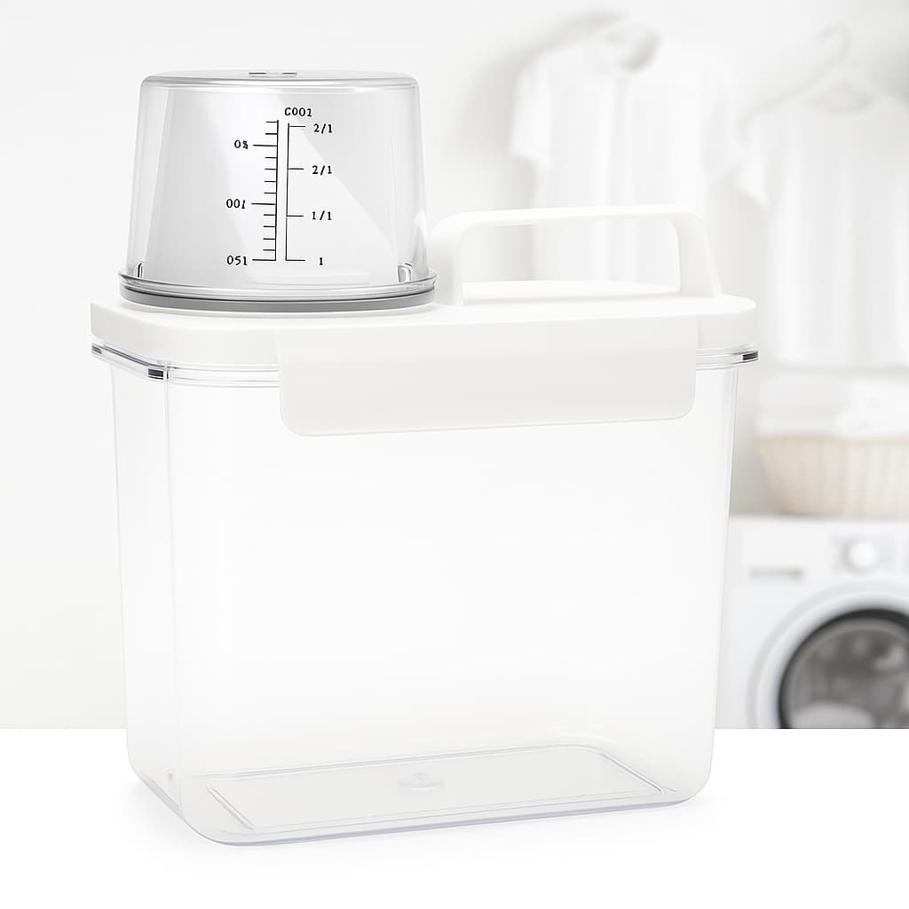 Pote Multiuso com Medidor e Tampa com Trava 1100ml – Oikos