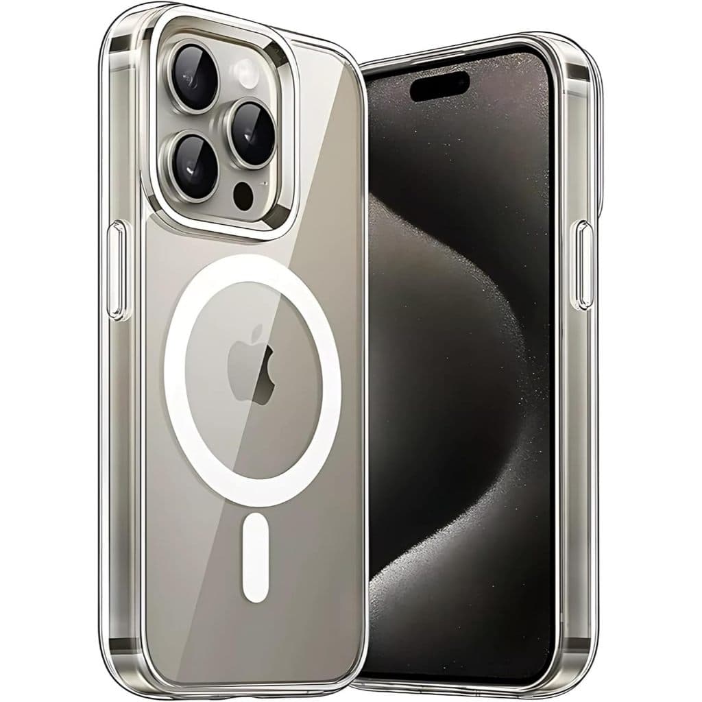 Capa CAPINHA Case Transparente Para iPhone 11 12 13 14 15 16 Promax com MagSafe
