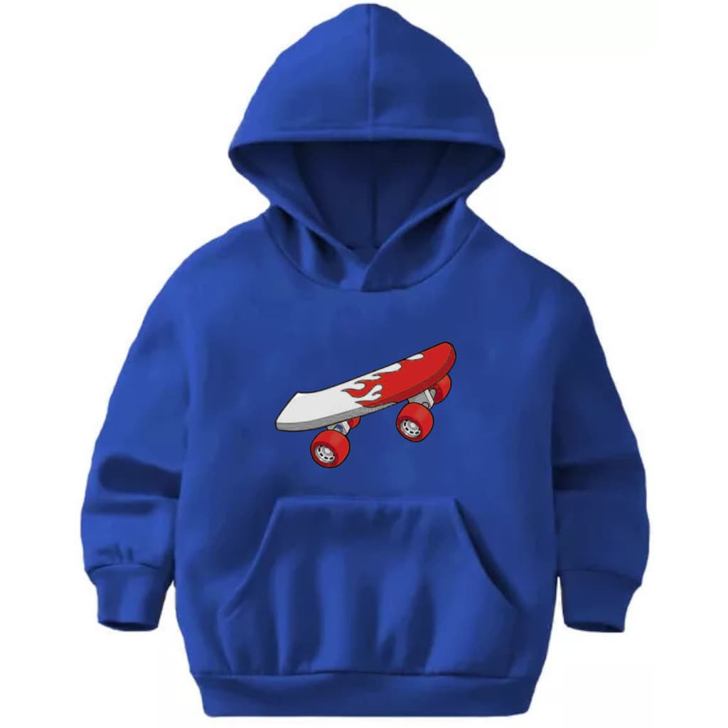 Moletom Canguru Infantil Skateboard Blusa De Frio Streetwear