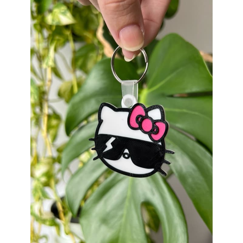 kit 3 chaveiros Hello Kitty - descolados e resistentes