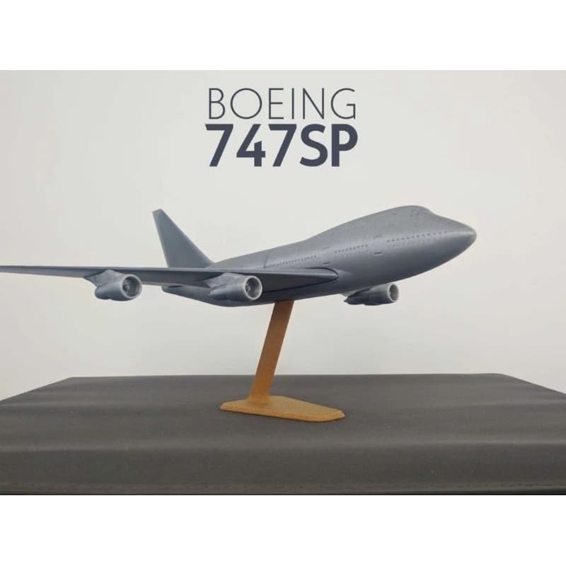 ✈️ Maquete Boeing 747SP – Impressa em 3D com alta fidelidade