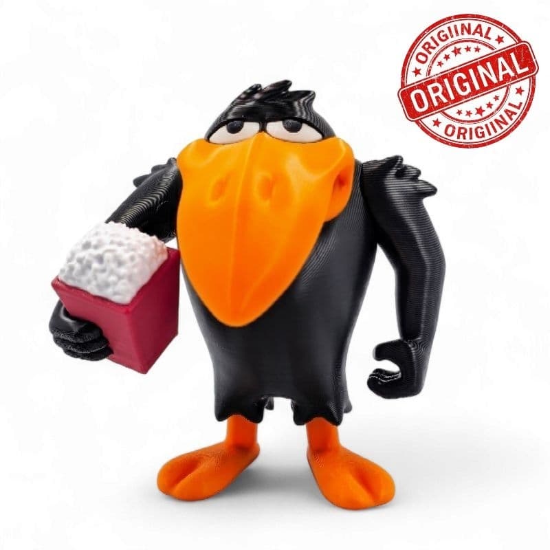 Você disse Pipoca? Boneco Jubileu 16cm: Meme do Pica-Pau, Estátua Colecionável Turma do Pica-Pau