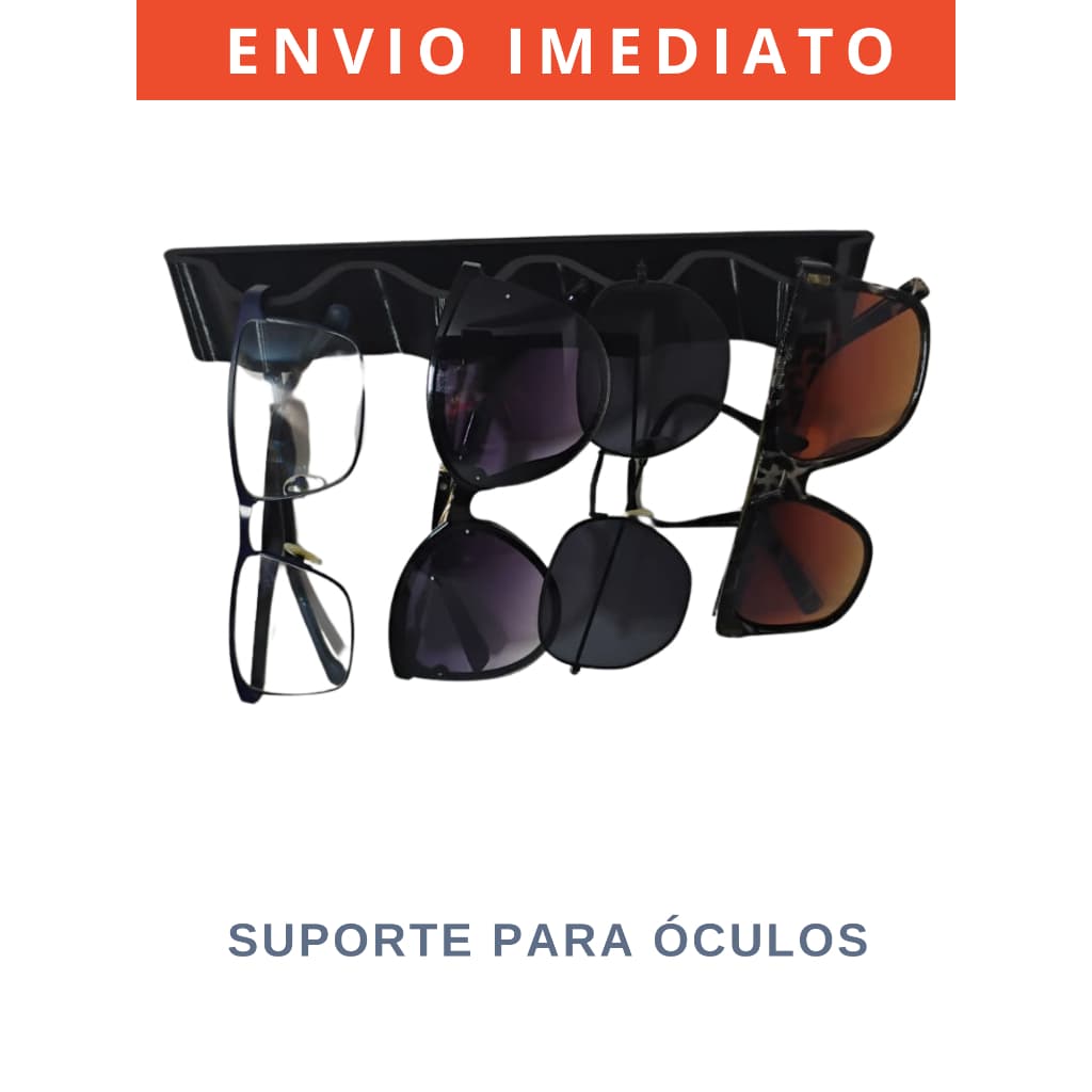Suporte de Parede para Óculos - Sem Furos na Parece - Elegância e Praticidade