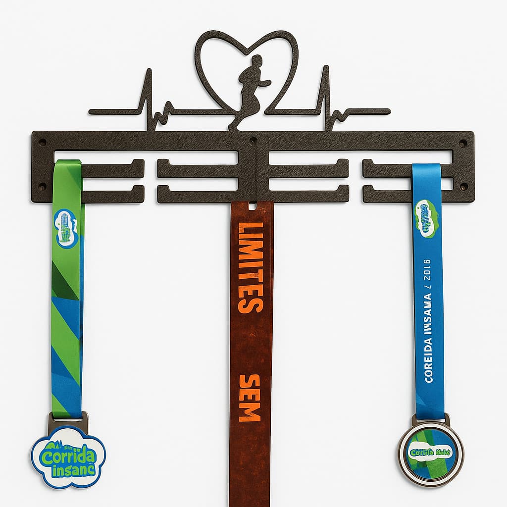 Suporte para Medalhas - fixação parede