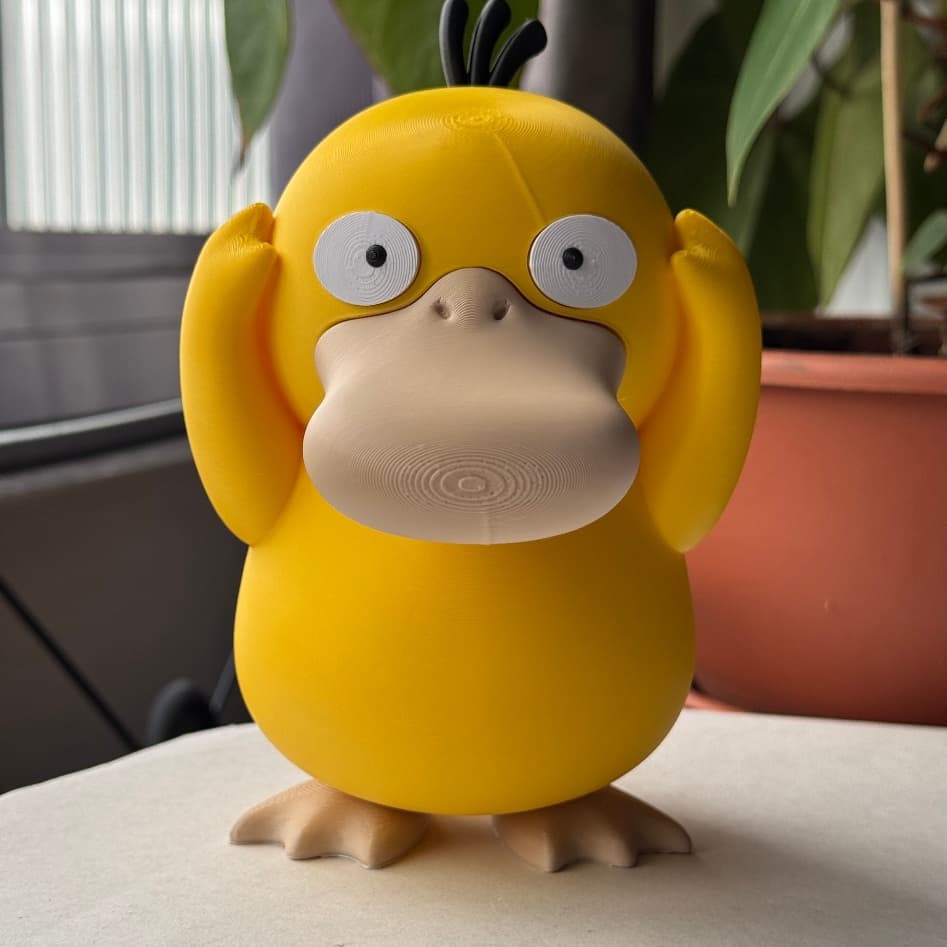 Psyduck Pokemon Boneco Decoração Grande Presente Divertido Fofo