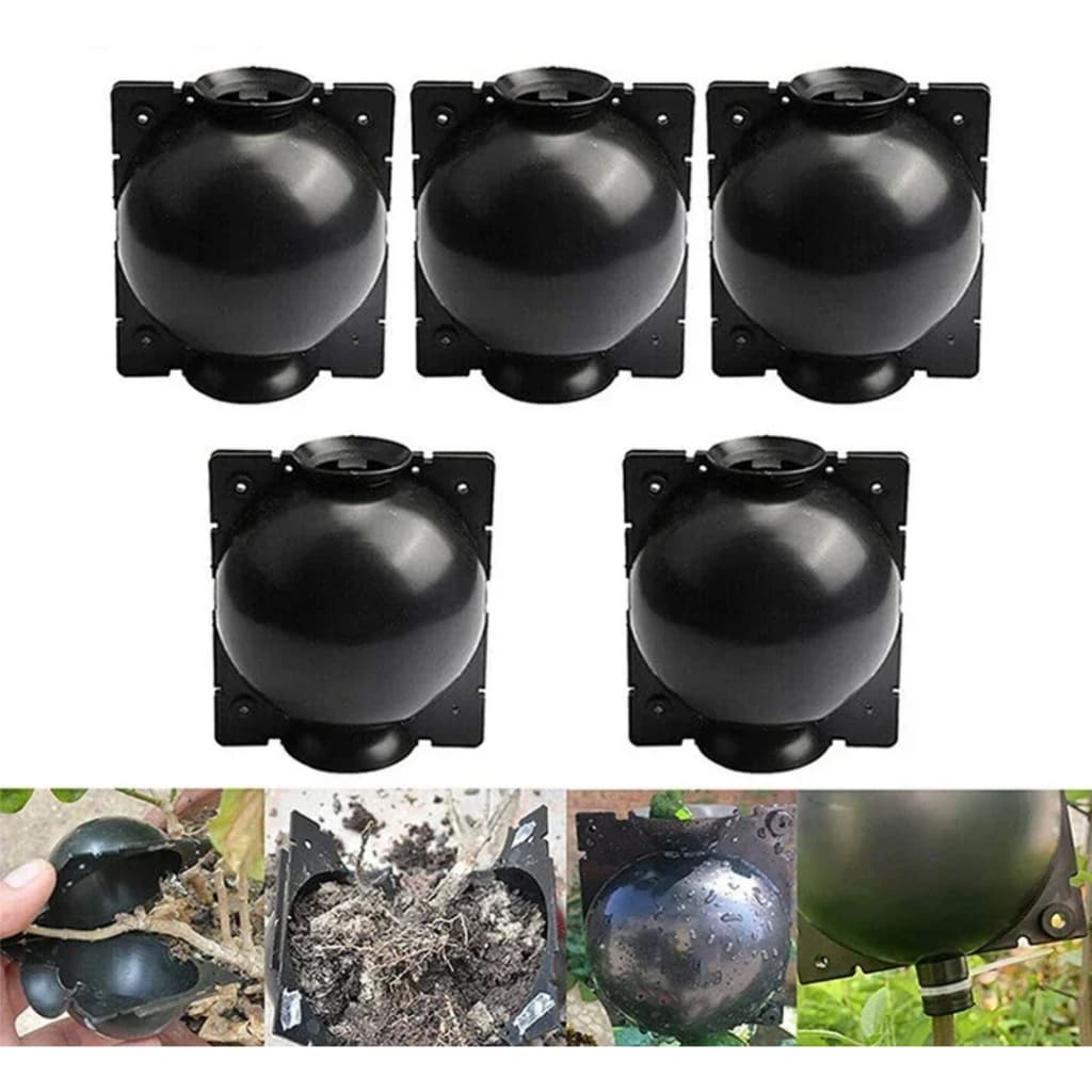 kit 10 Unidades Esfera enxertia Para Clonar Plantas Alporquia
