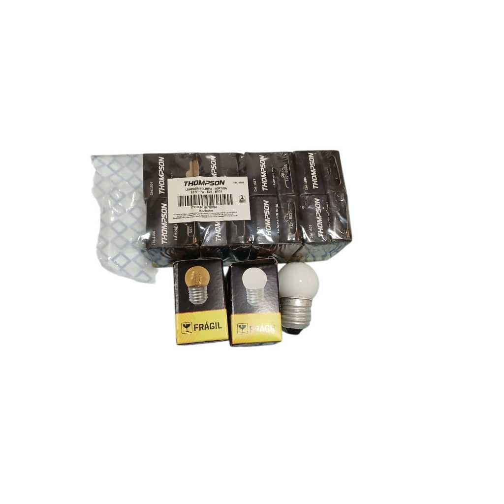 Kit 10 lampadas bolinha 7w