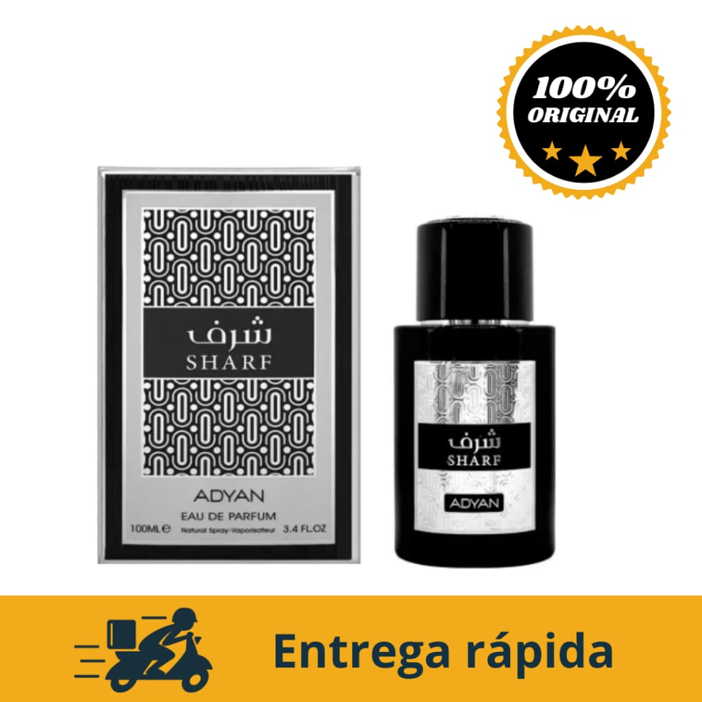 Perfume árabe SHARF, EDP,  parfum masculino original de qualidade e alta fixação. (2 ml, 3 ml, 5 ml)