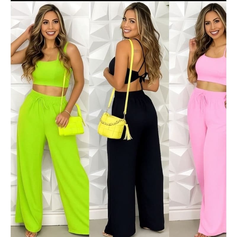 CALÇA PANTALONA DUNAS CINTURA ALTA TENDÊNCIA MODA BLOGUEIRA FEMININA