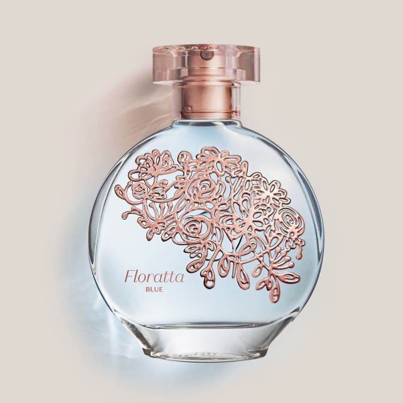 Floratta Blue O Boticário 75ml | Colônia Feminina Suave, Elegante e Refrescante | Floral Musk Leve e Delicado