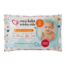 Lenços Umedecidos Meu Bebê Minha Vida 40 Unidades