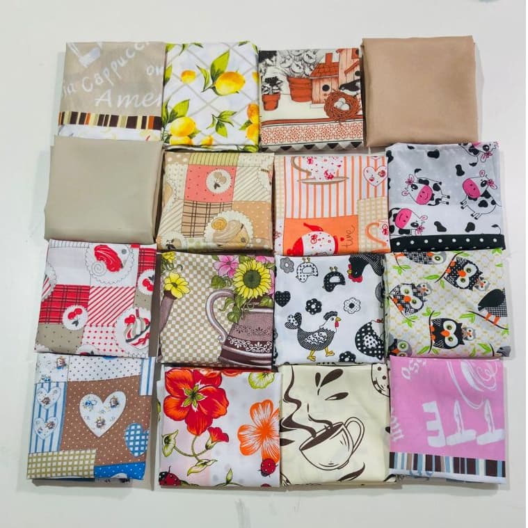 PROMOÇÃO KIT TOALHAS DE CHÁ. 2, 4, 6 e 10 PARES. SORTIDAS.