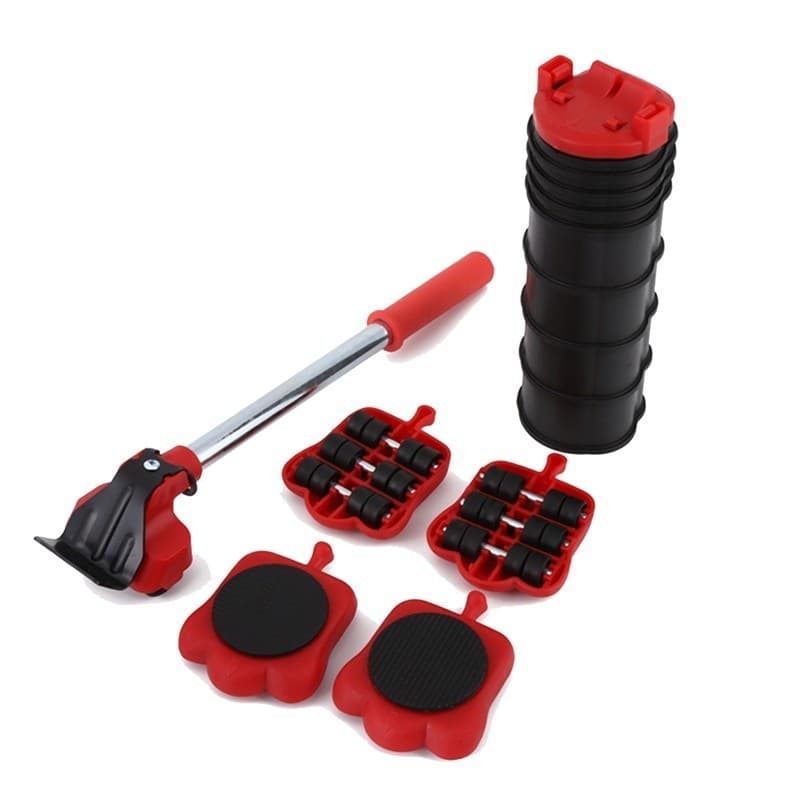 Conjunto De Ferramentas Para Mover Móveis , 14 Peças , Transporte , Levantador Coisas Pesadas , Movimento De 4 Rodas , R